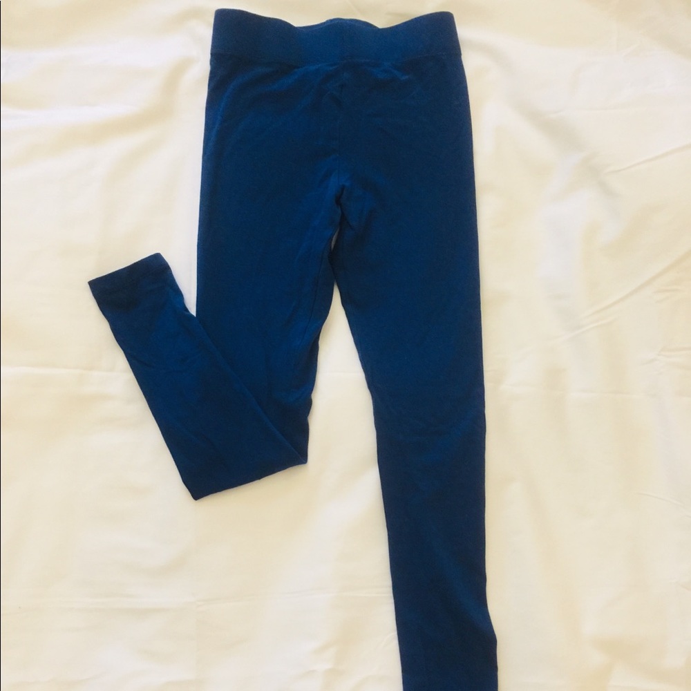 Forever 21  Blue Knit Activewear Leggings size S